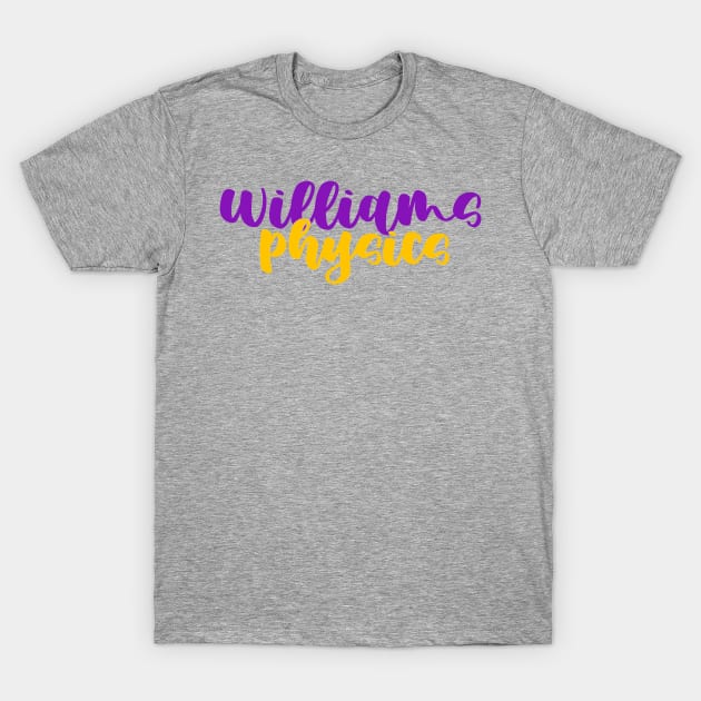 williams college physics T-Shirt by laurwang